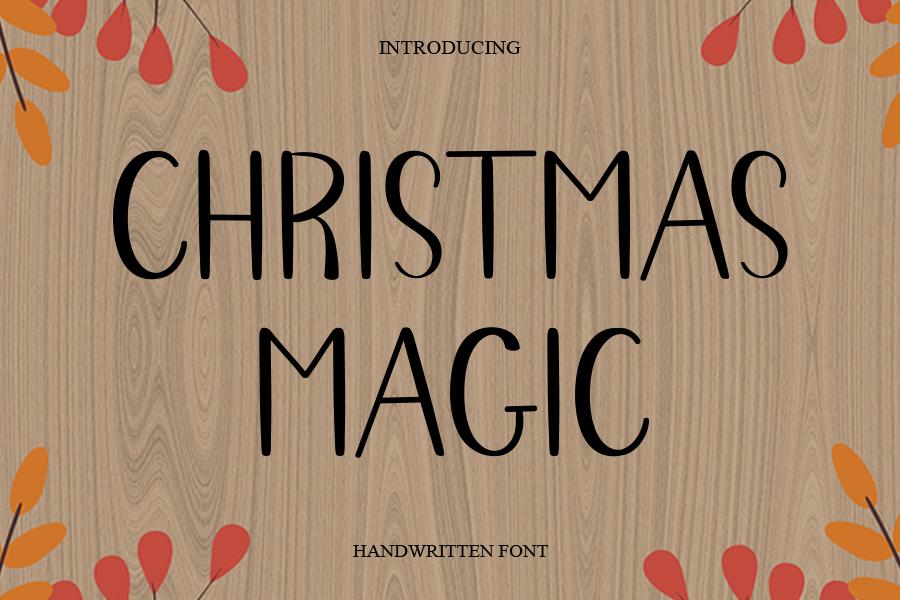 Christmas Magic Font