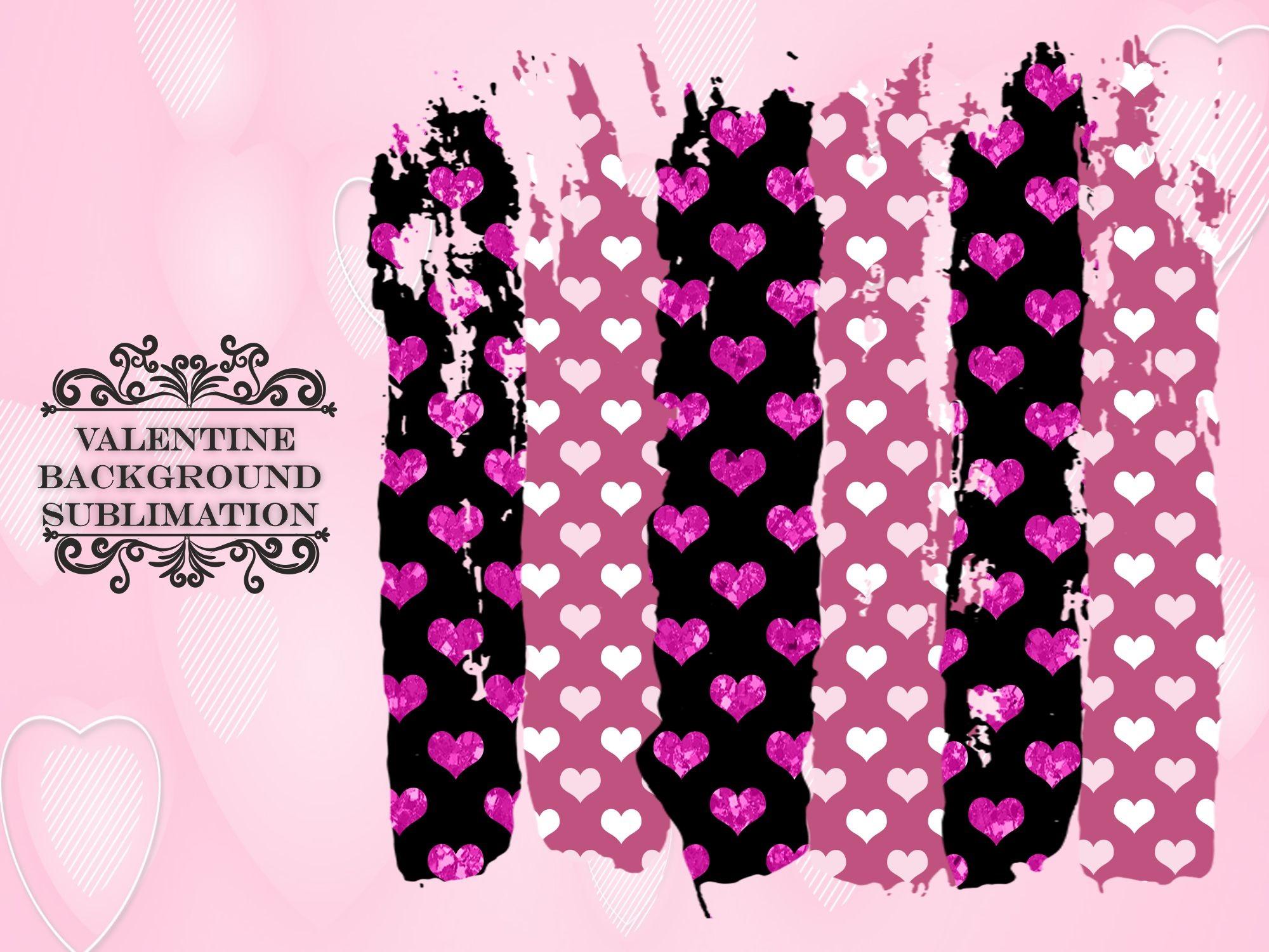 Valentine Background Sublimation