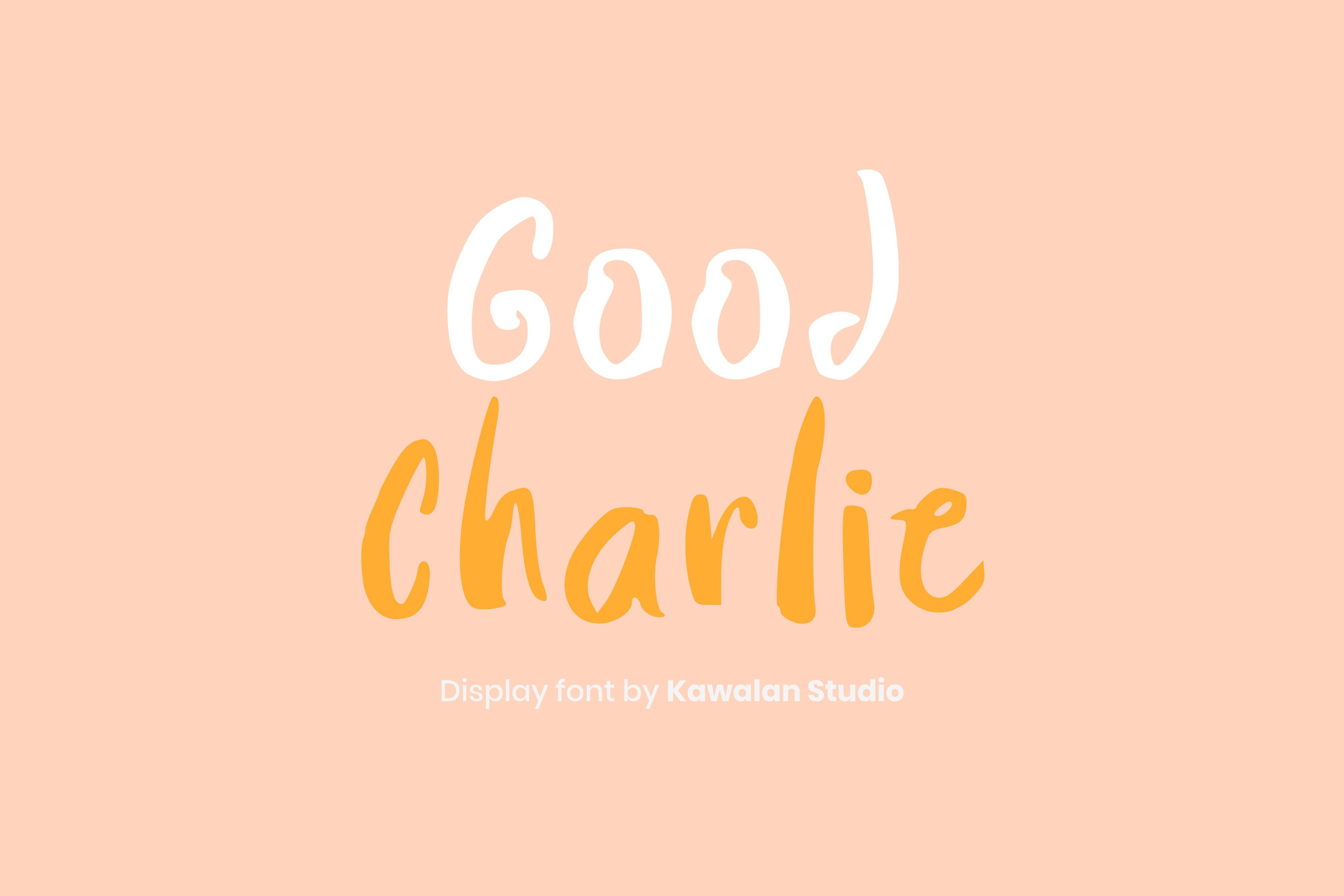 Good Charlie Font