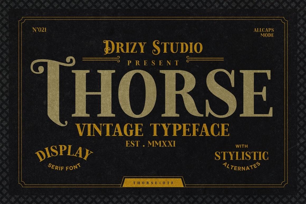Thorse Font