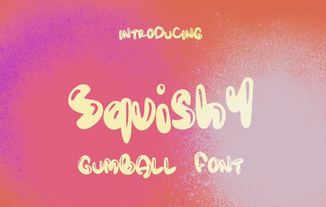 Squishy Font