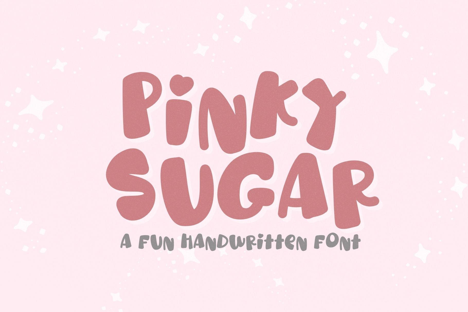 Pinky Sugar Font