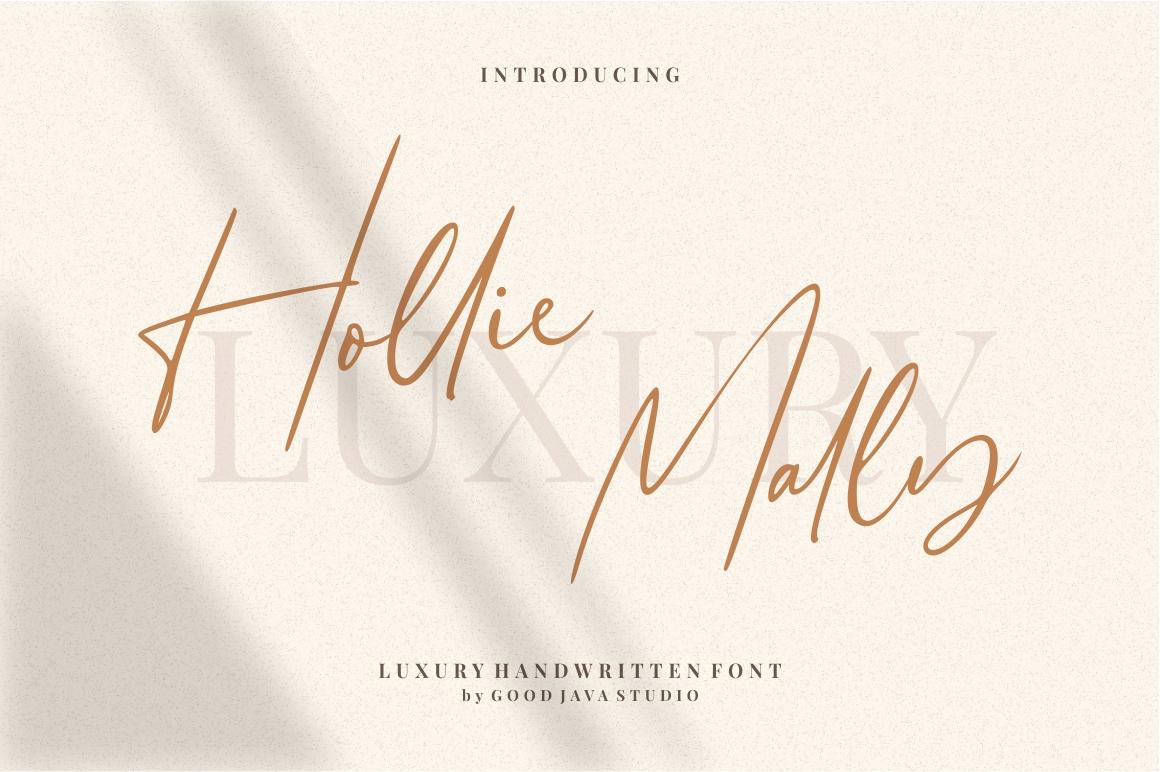 Hollie Mally Font