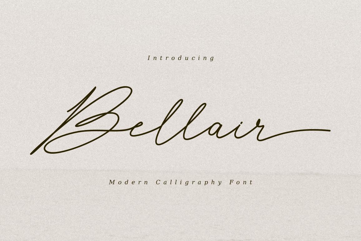 Bellair Font