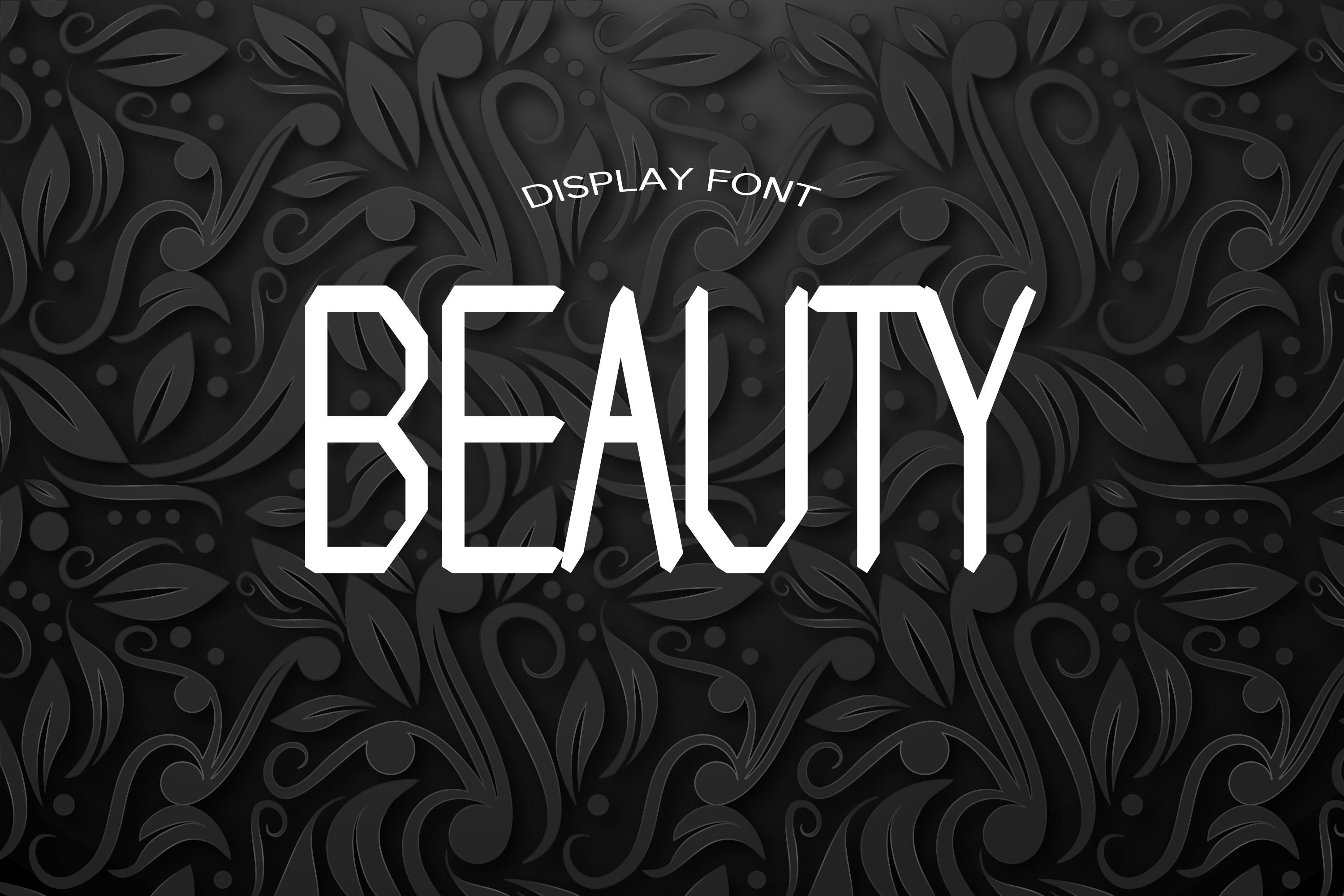 Beauty Font