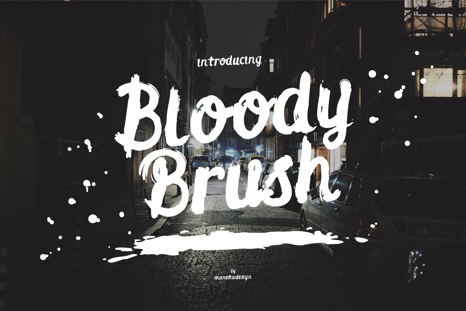 Bloody Font