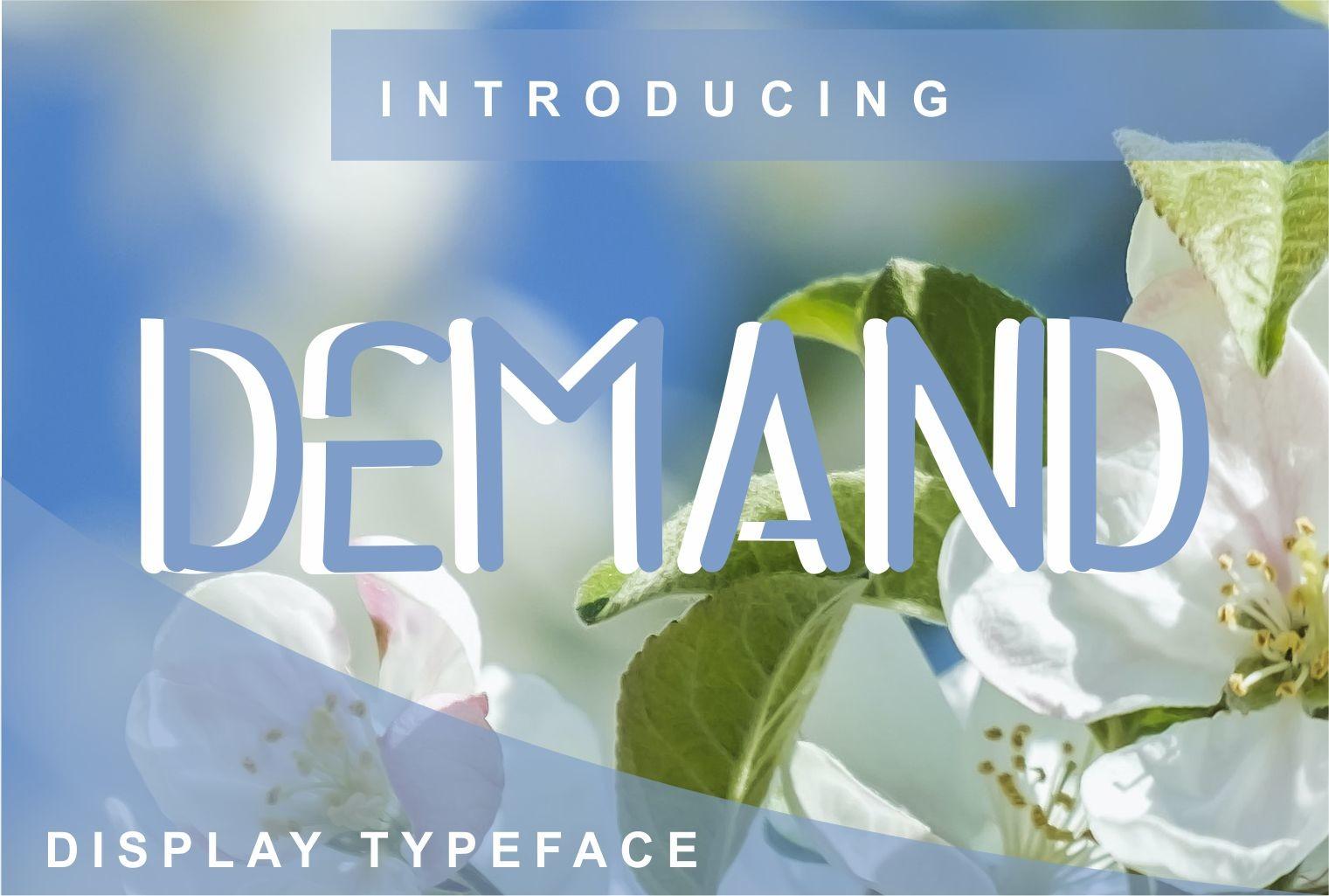 Demand Font