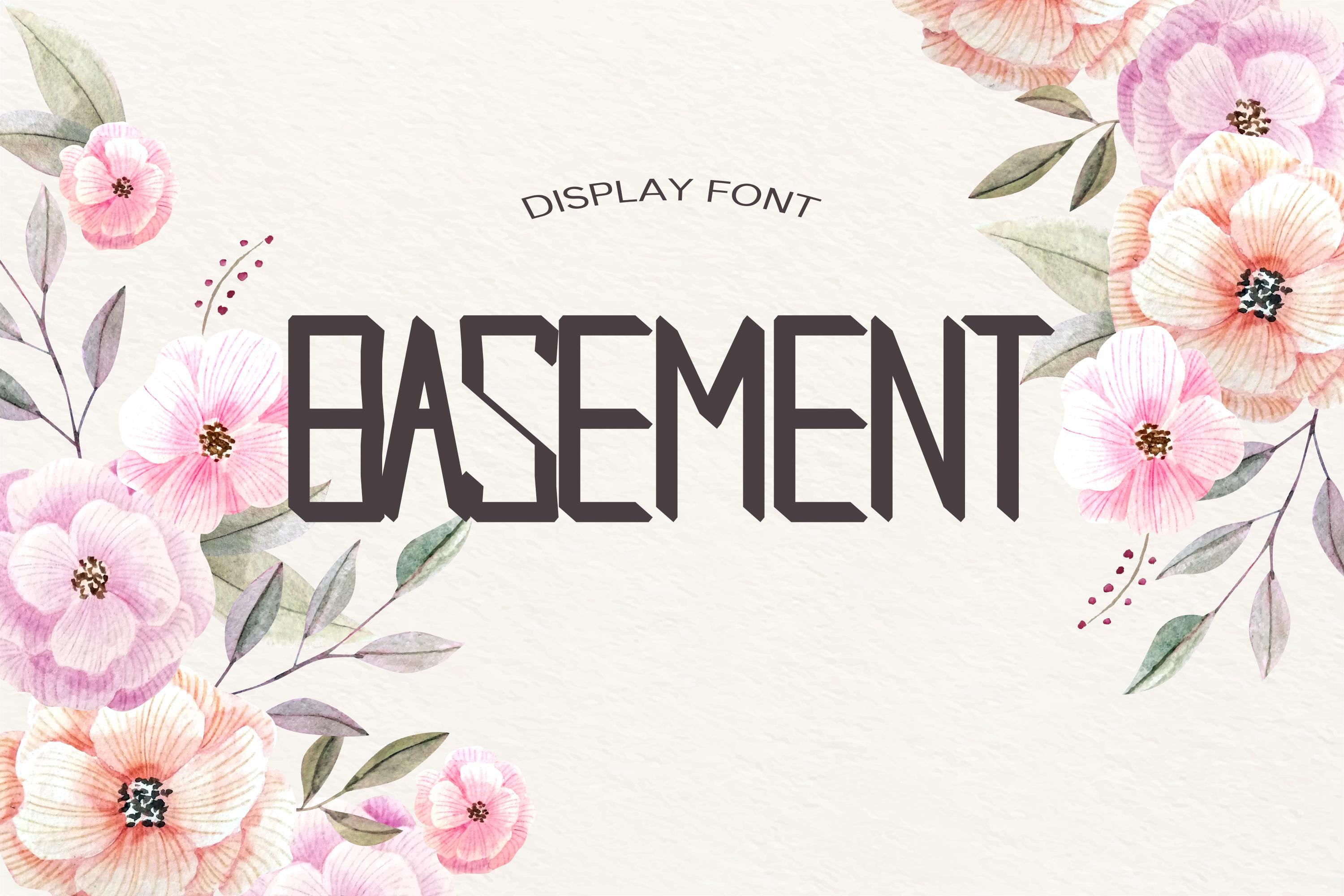 Basement Font