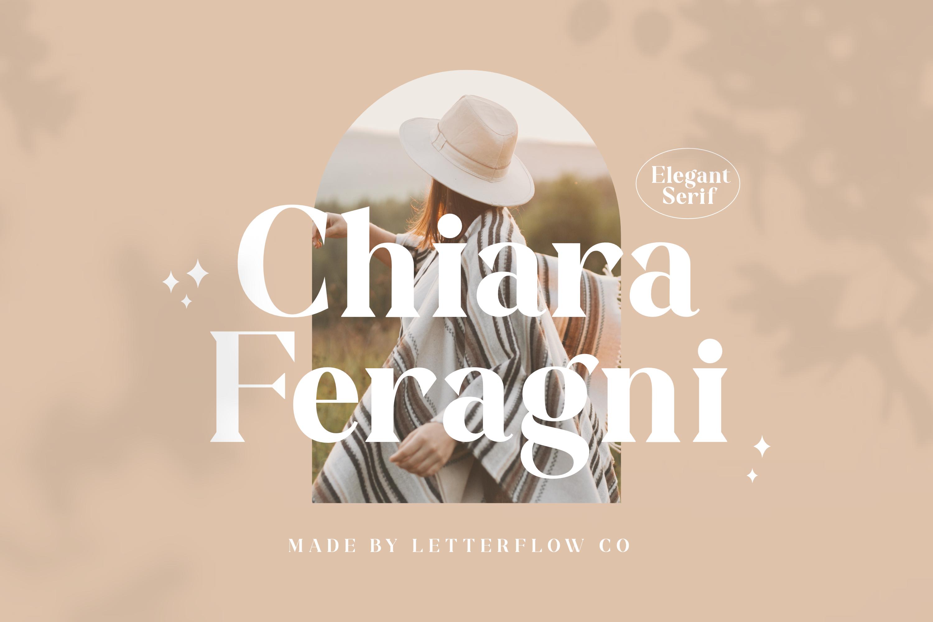 Chiara Feragni Font