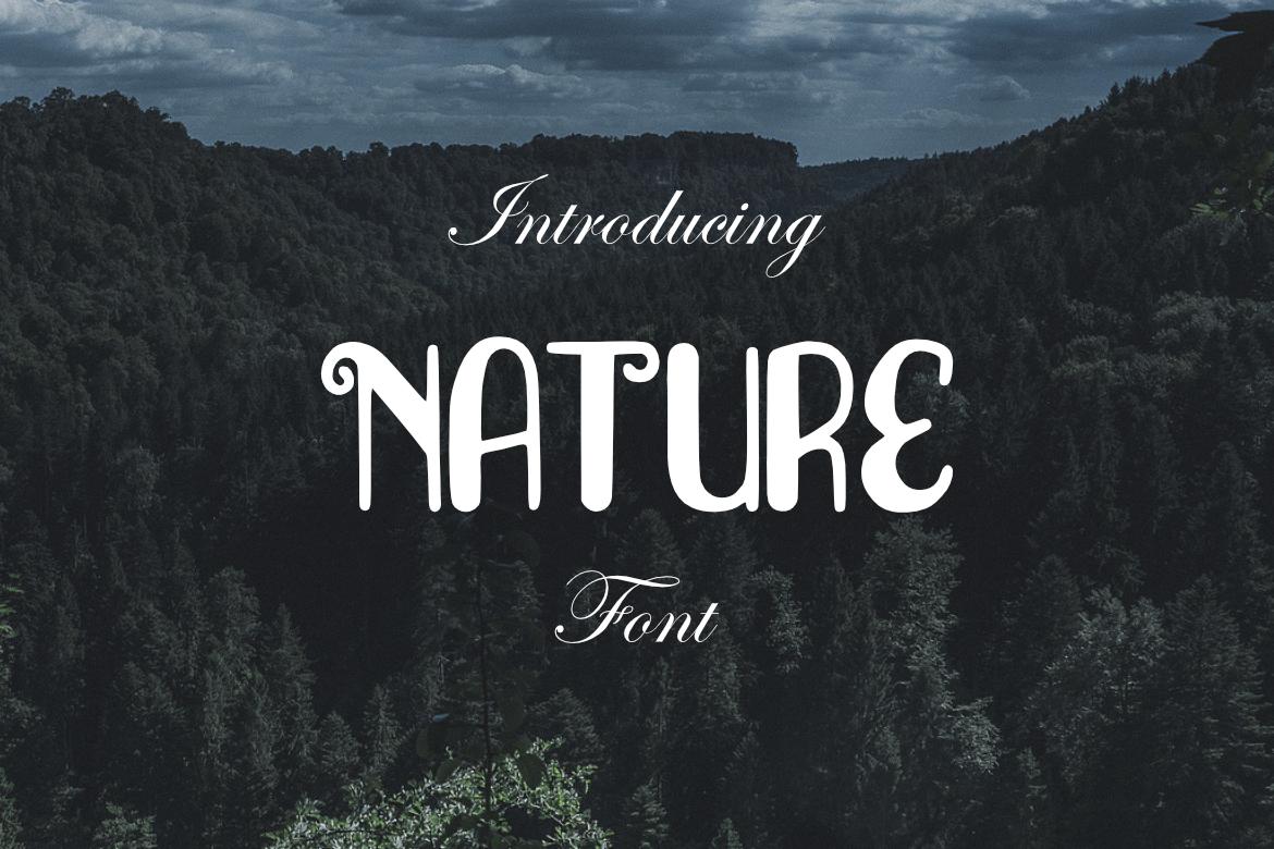Nature Font