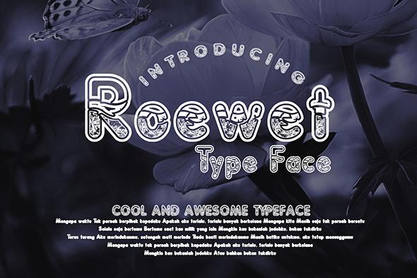 Roewet Font