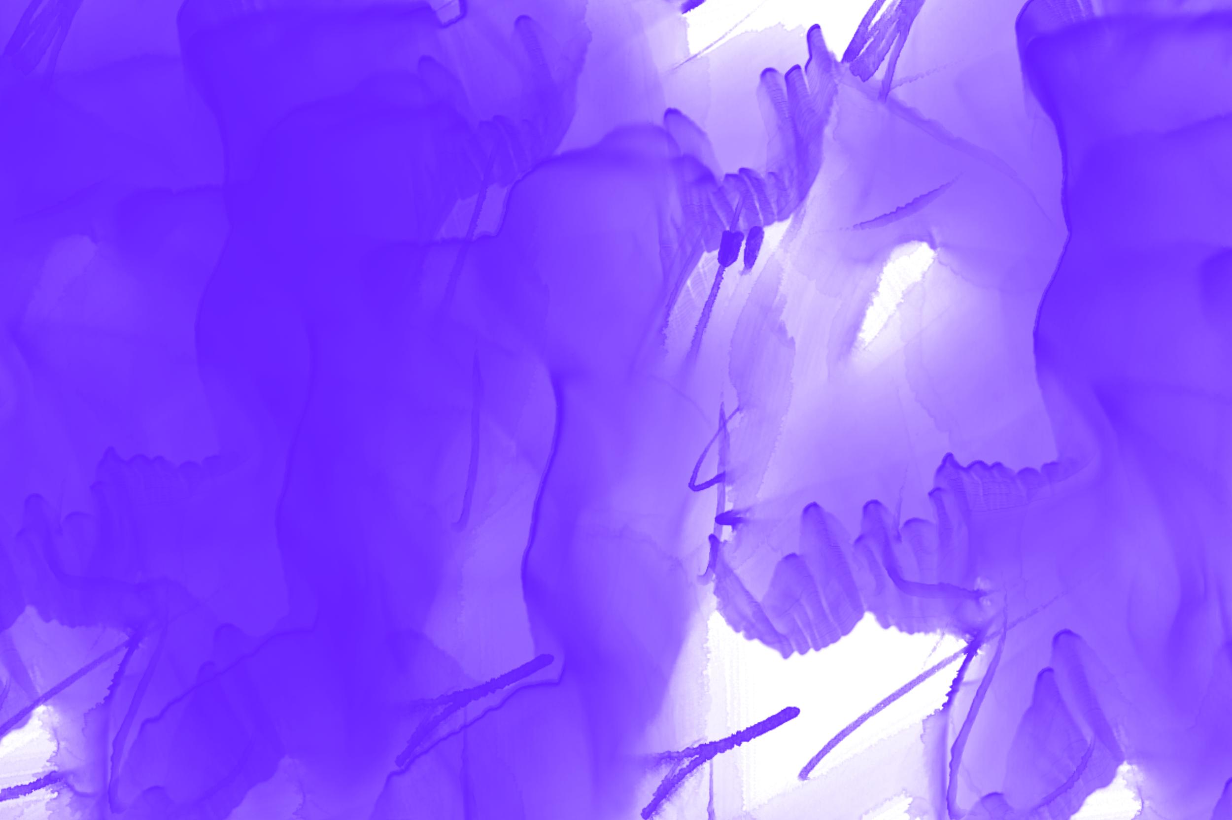Watercolor Stains Wedding