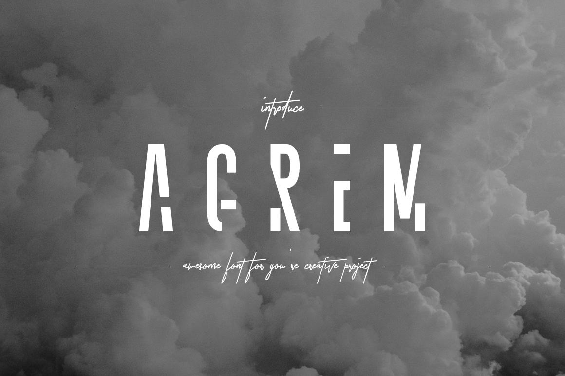 Agrem Font
