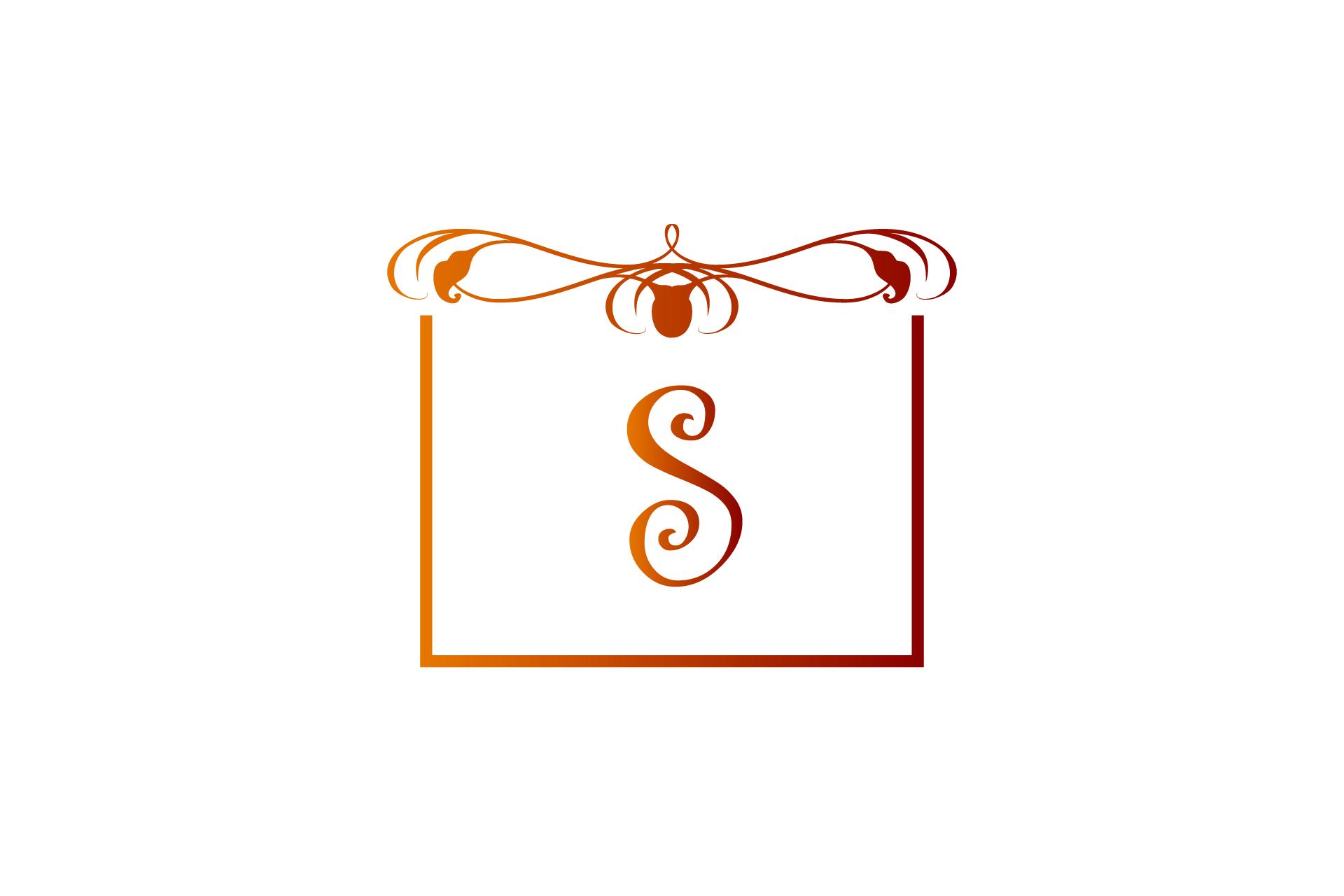 Monogram Floral Element