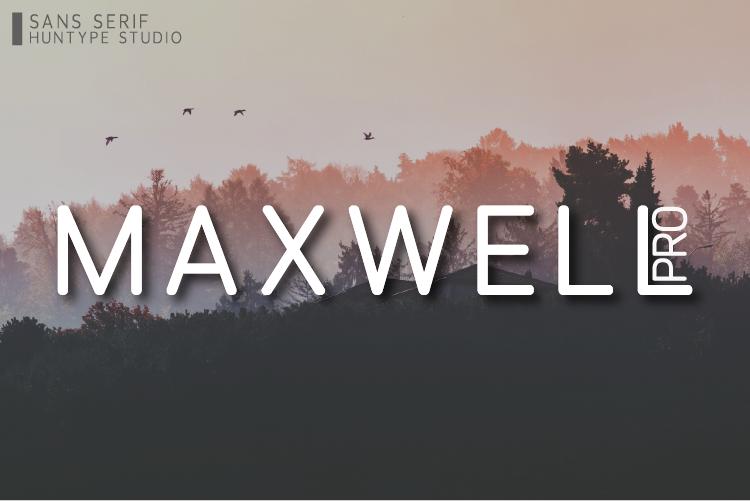 Maxwell Font