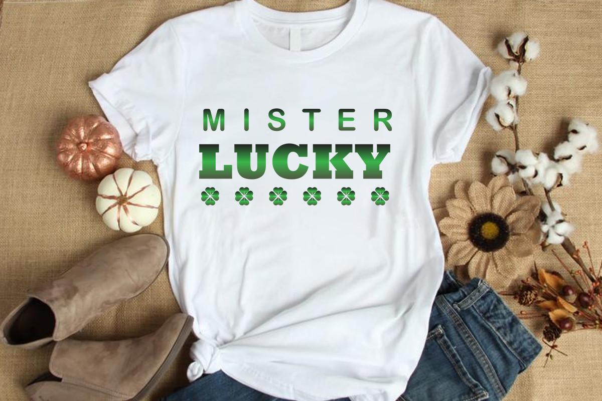 Sublimation Design Mister Lucky Svg