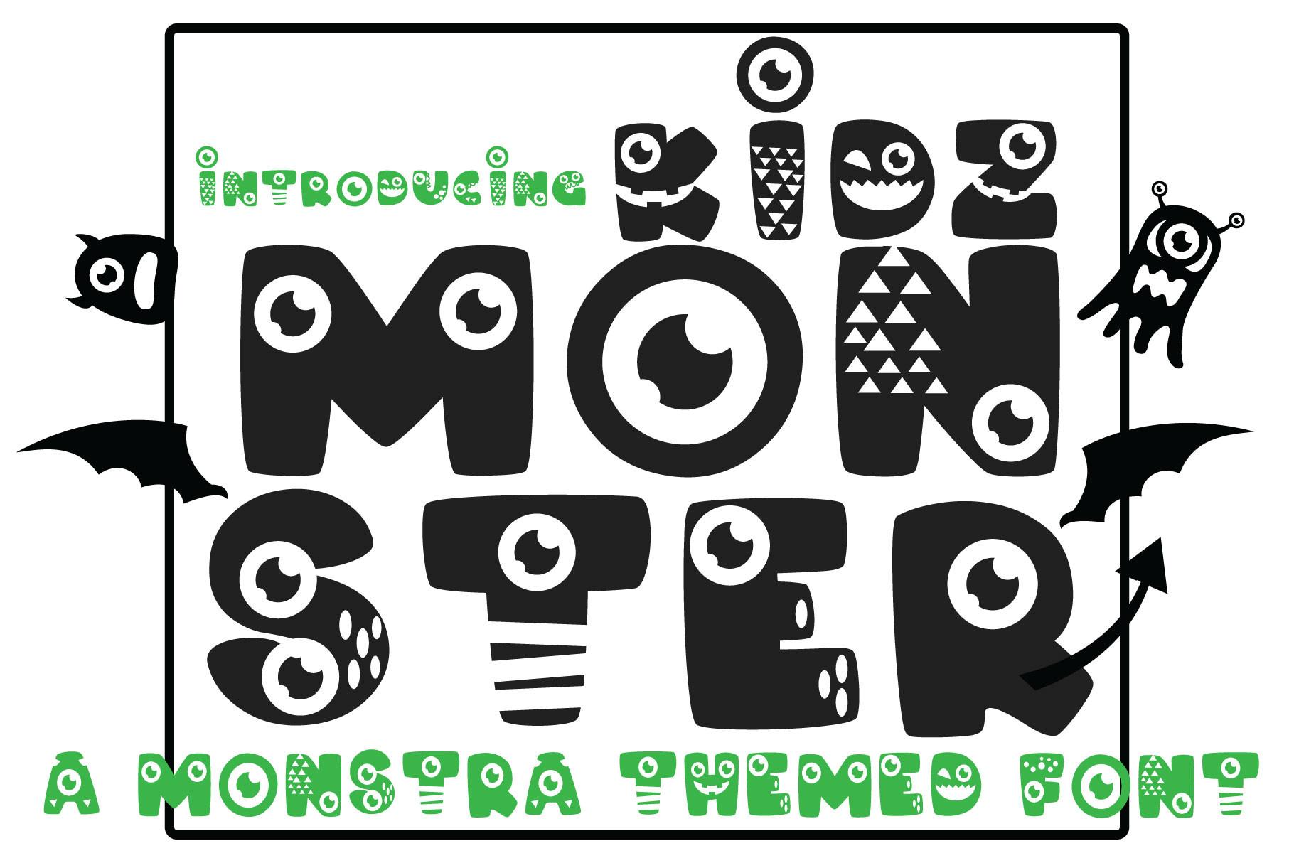 Monster Kids Font