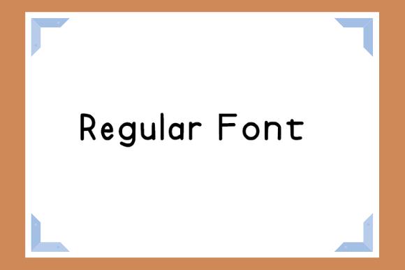 Regular Font