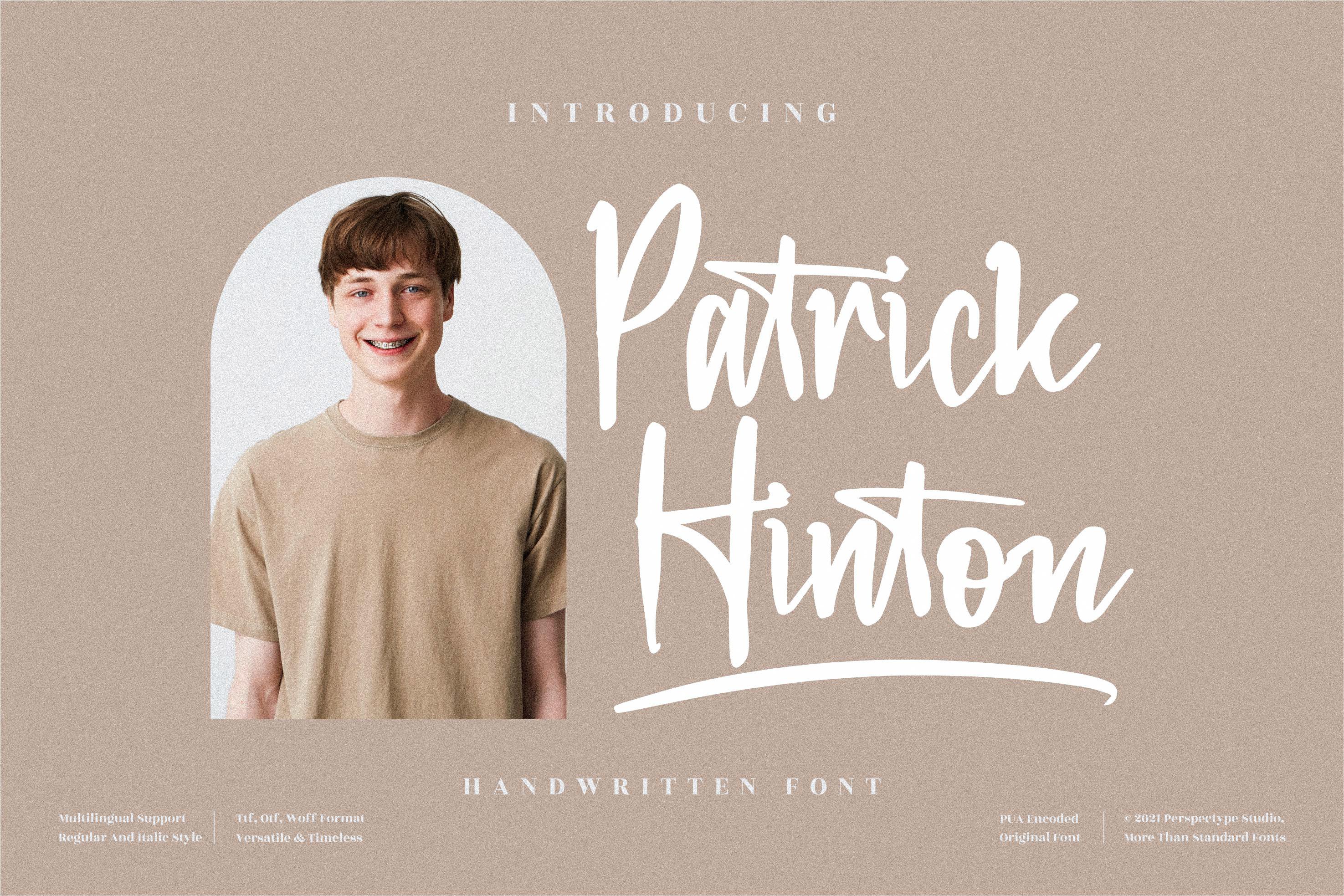 Patrick Hinton Font