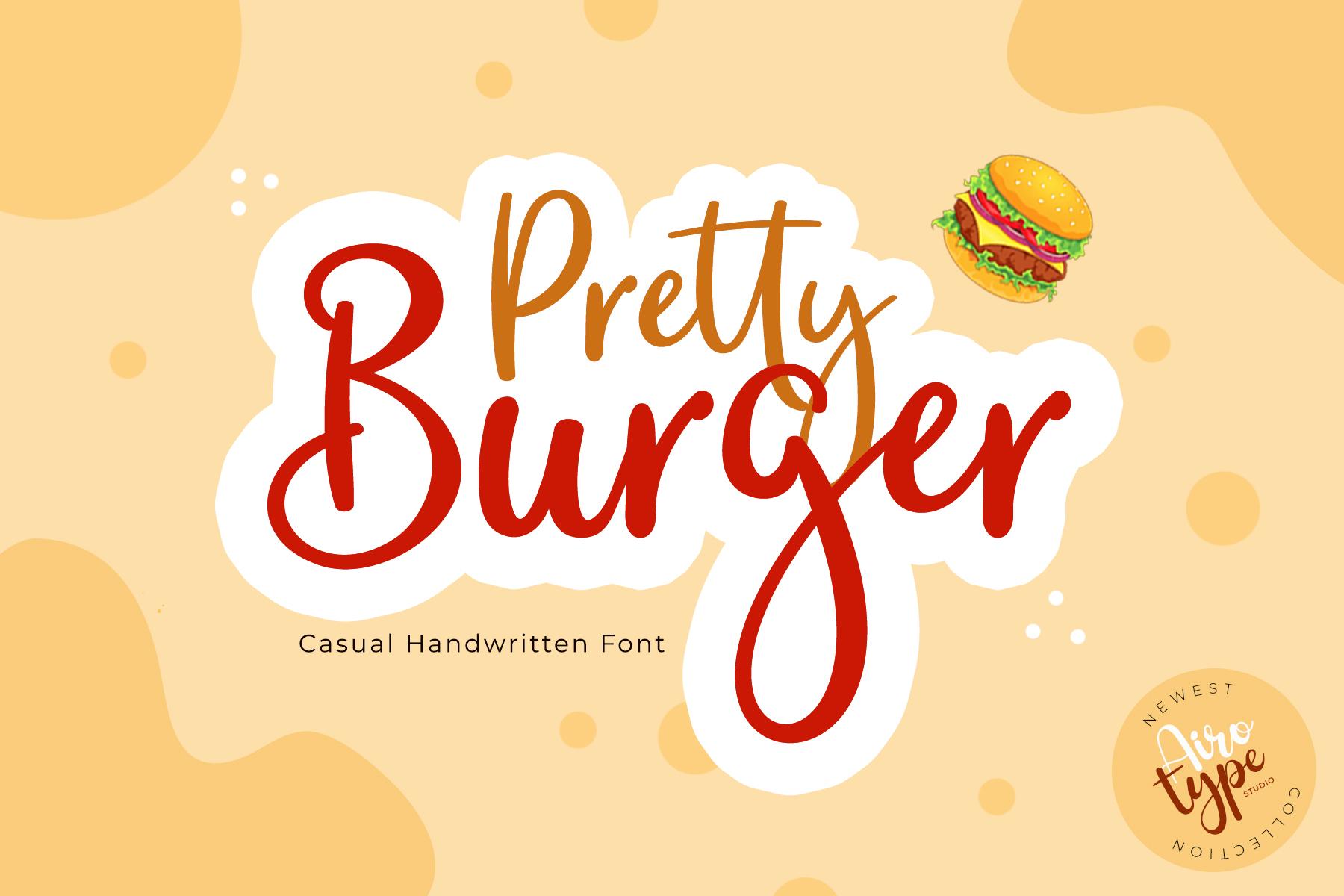 Pretty Burger Font