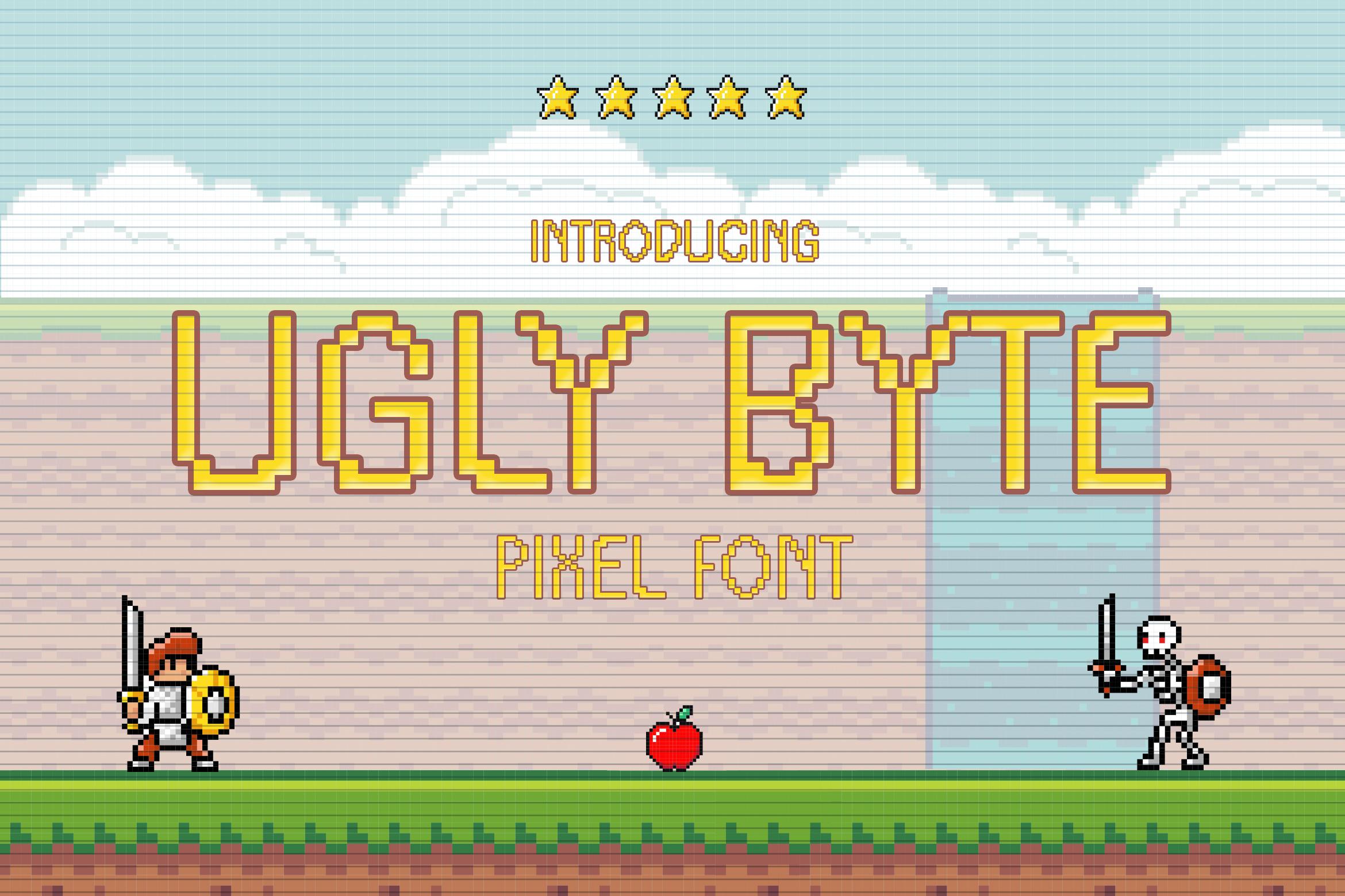 Ugly Byte Font