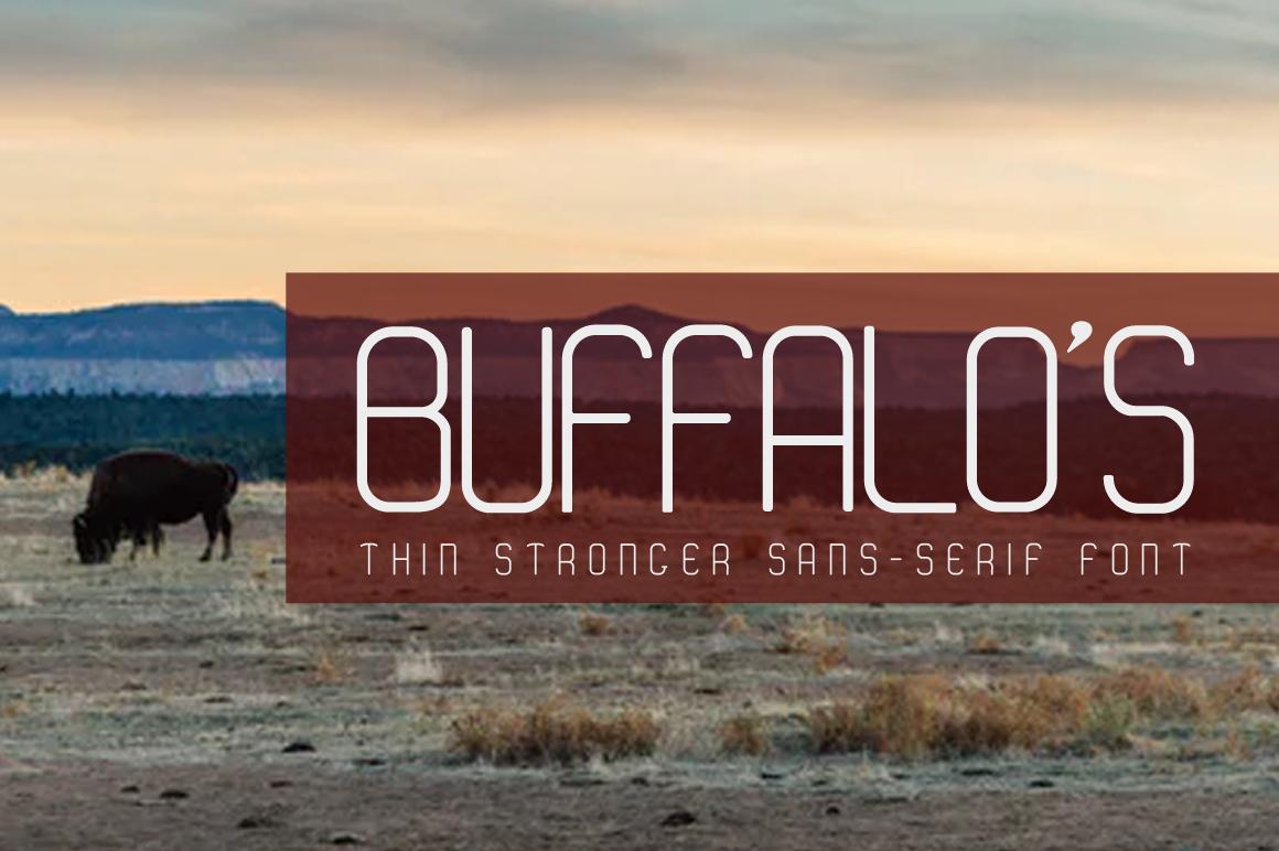Buffalo's Font