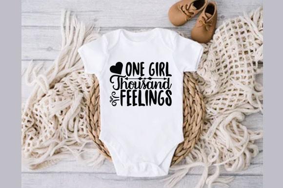 Baby Svg Design, One Girl Thousand