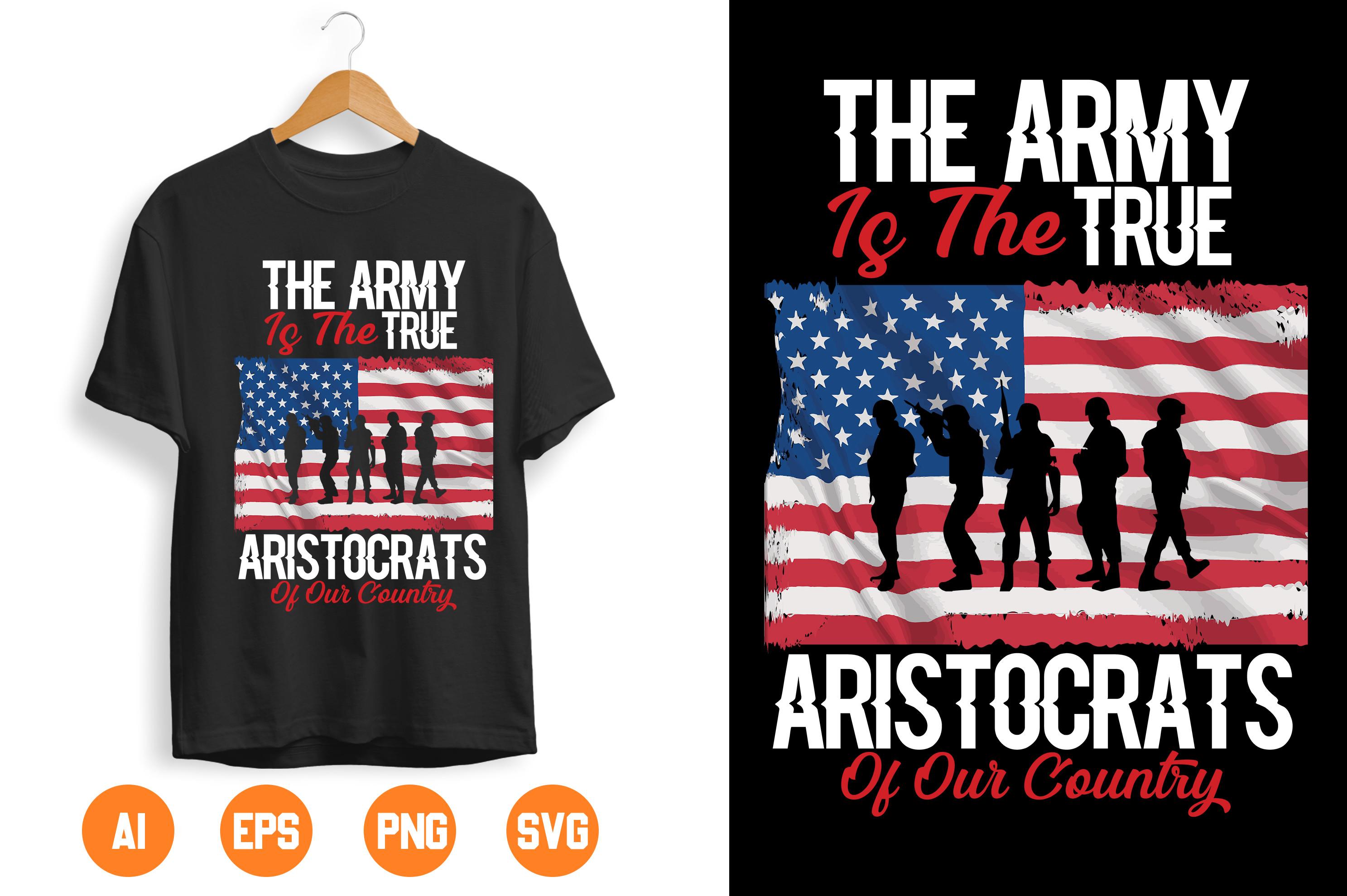 USA Army T-shirt Design 17