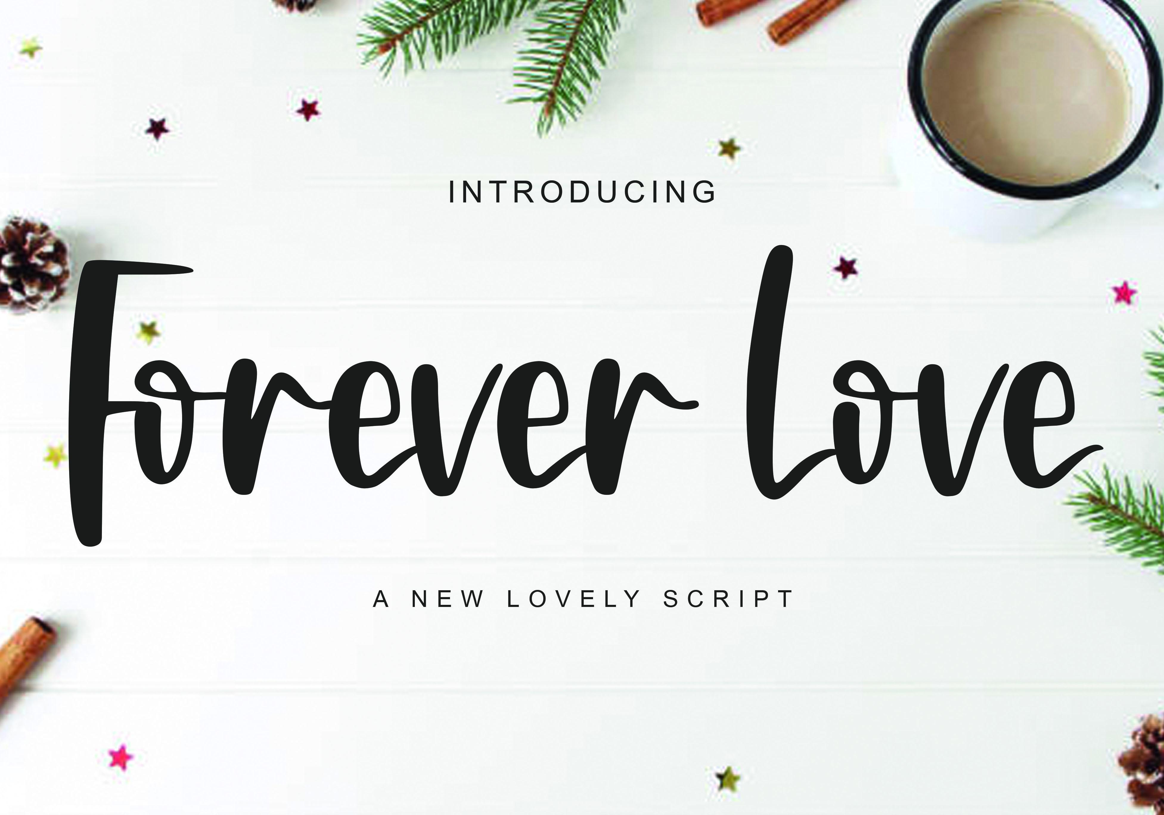 Forever Love Font