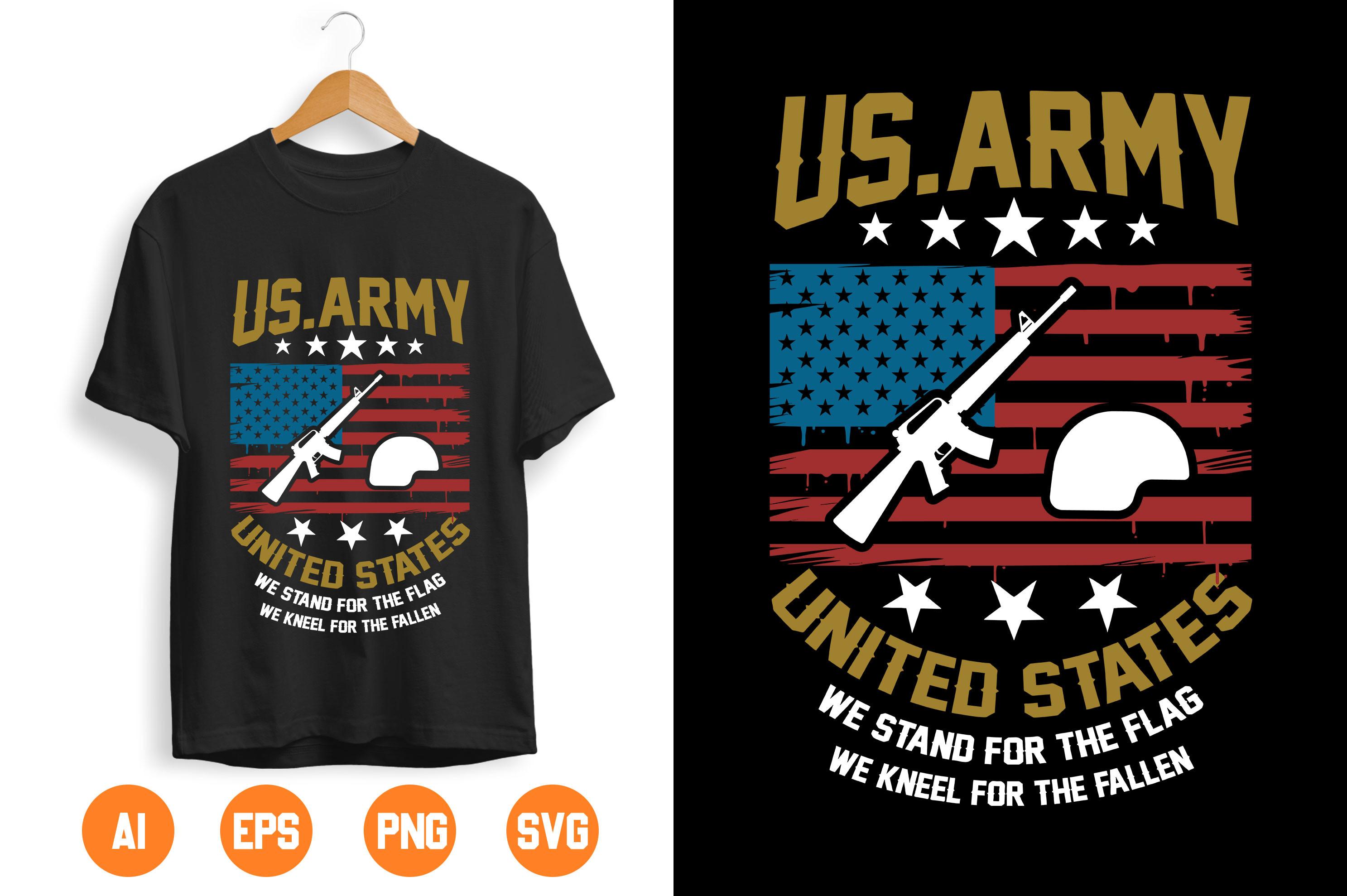 USA Army T-shirt Design 191