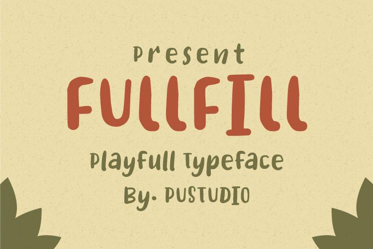 FullFill Font