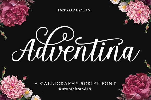 Adventina Script Font