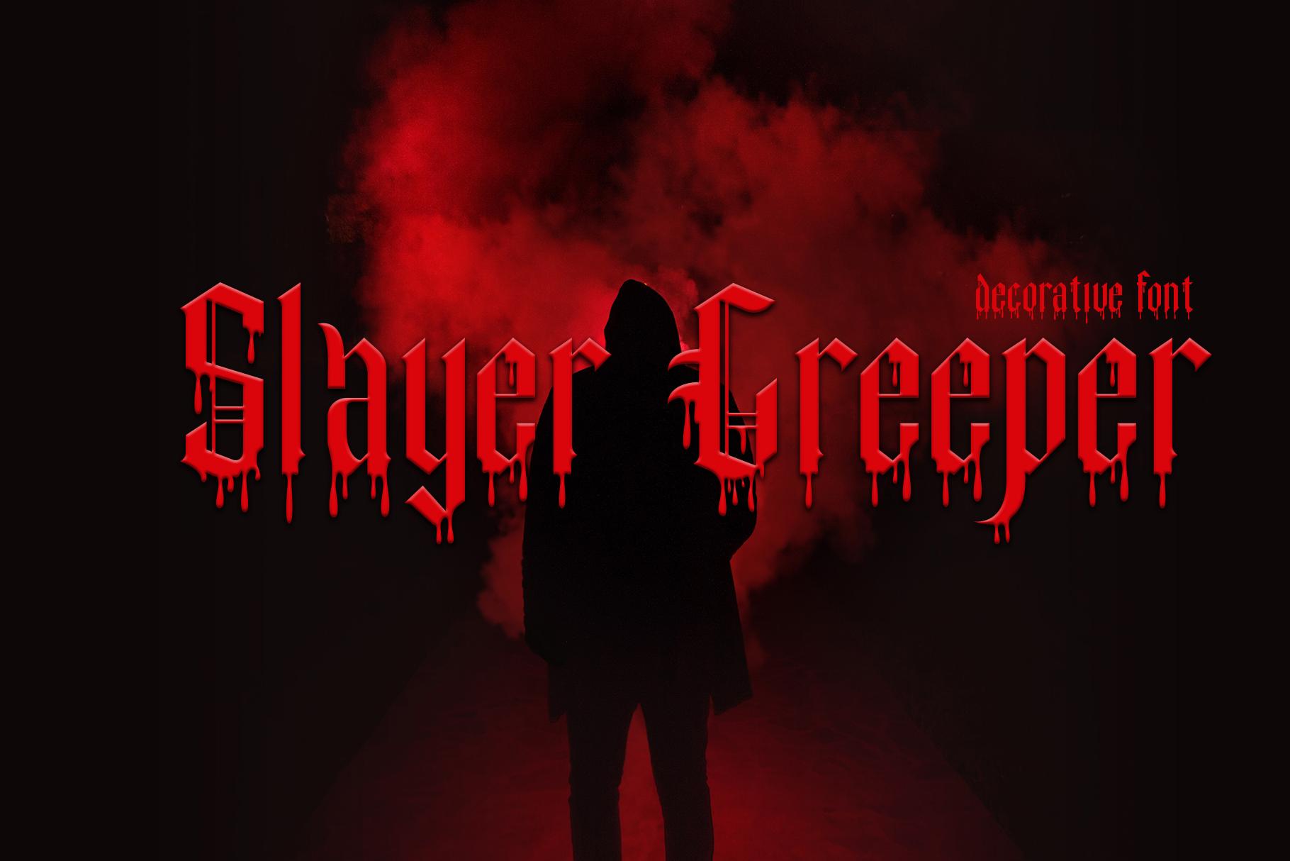 Slayer Creeper Font