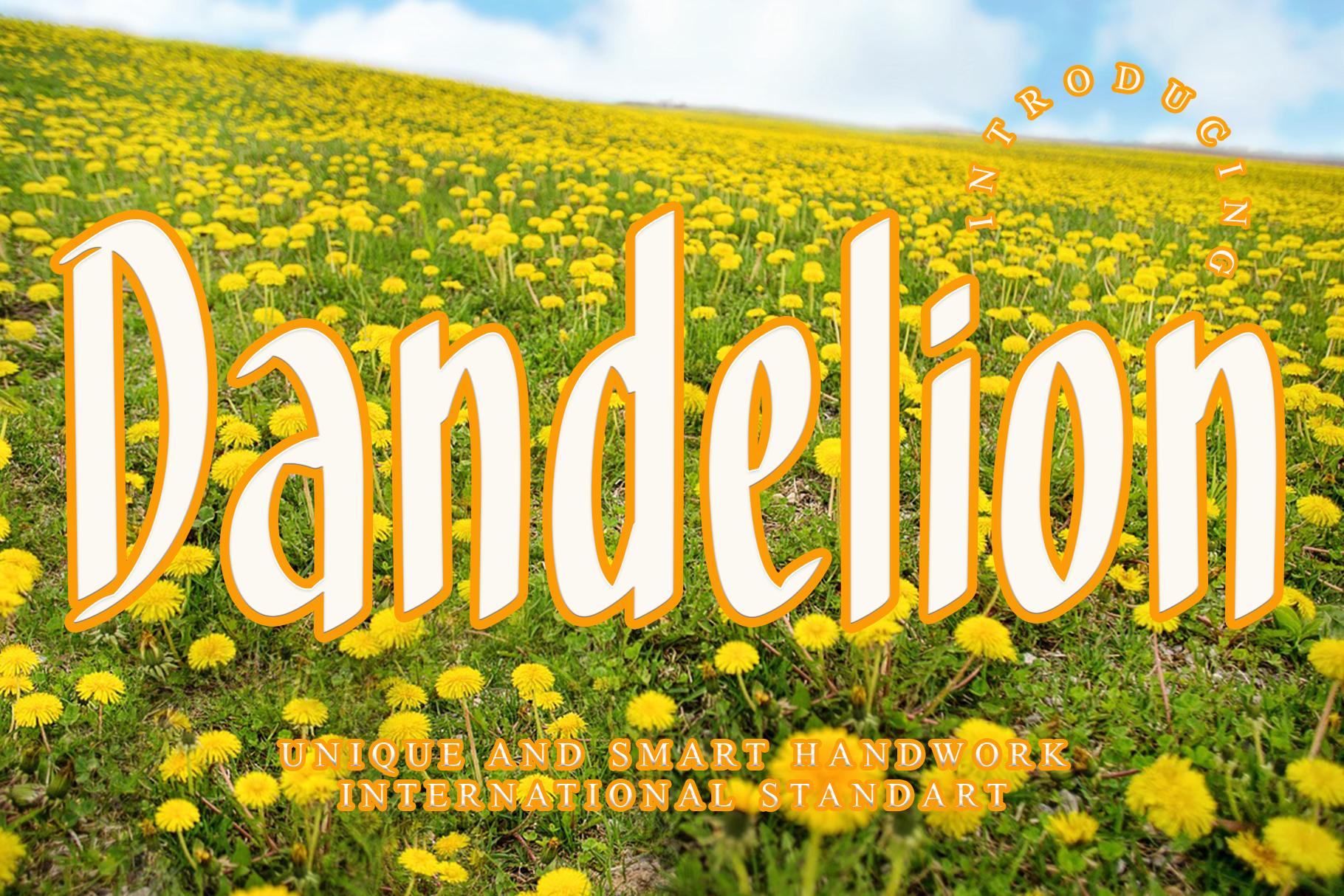 Dandelion Font