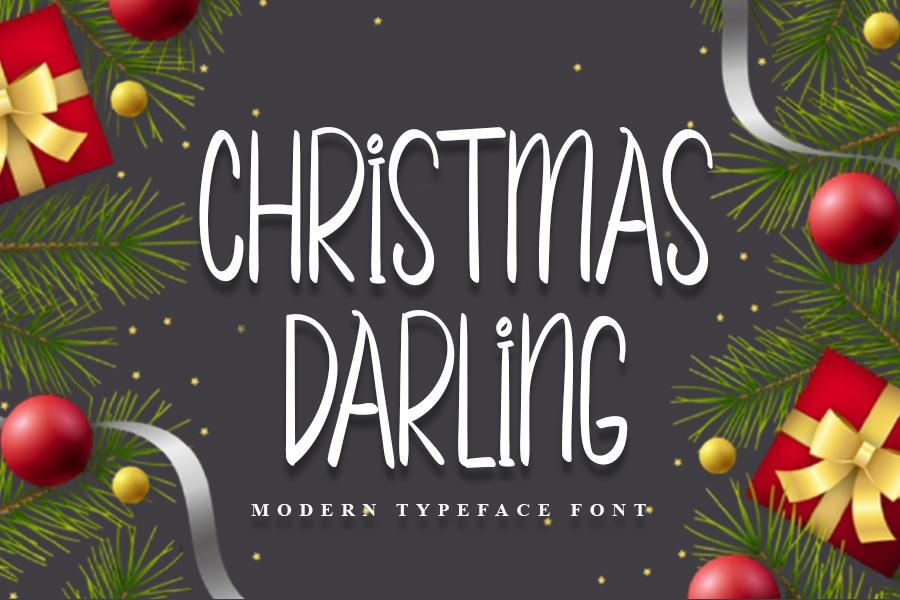 Christmas Darling Font