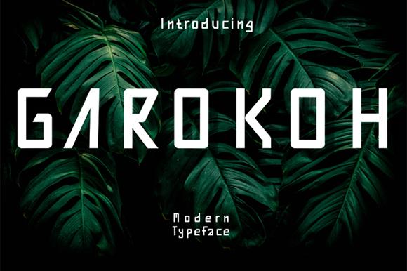 Garokoh Font