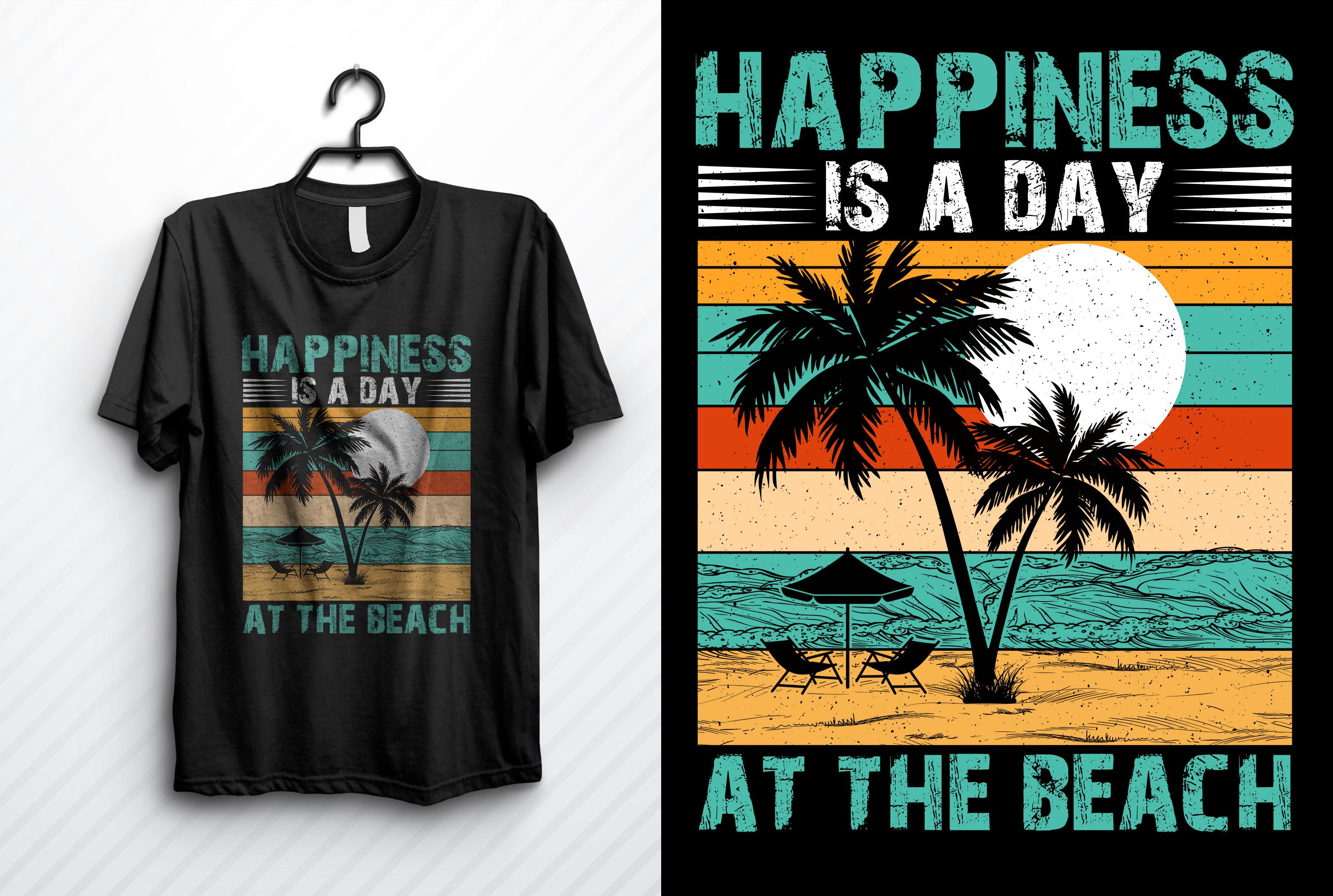 Beach T-shirt Design, Summer T-shirt