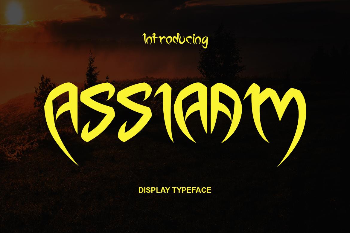 Assiaam Font