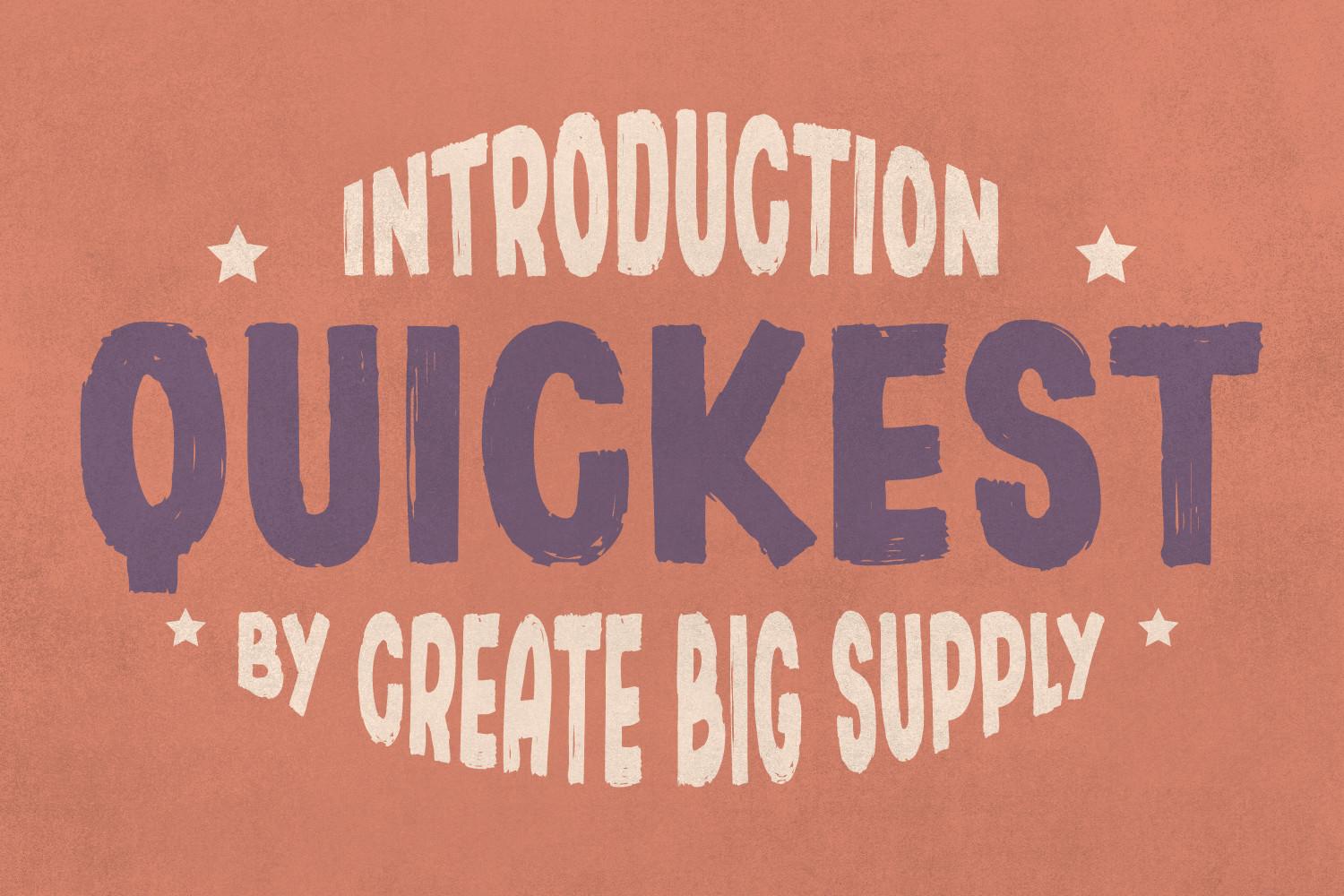 Quickest Font