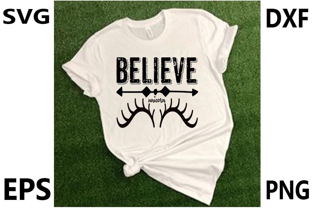 Unicorn Svg Design,believe Unicorn