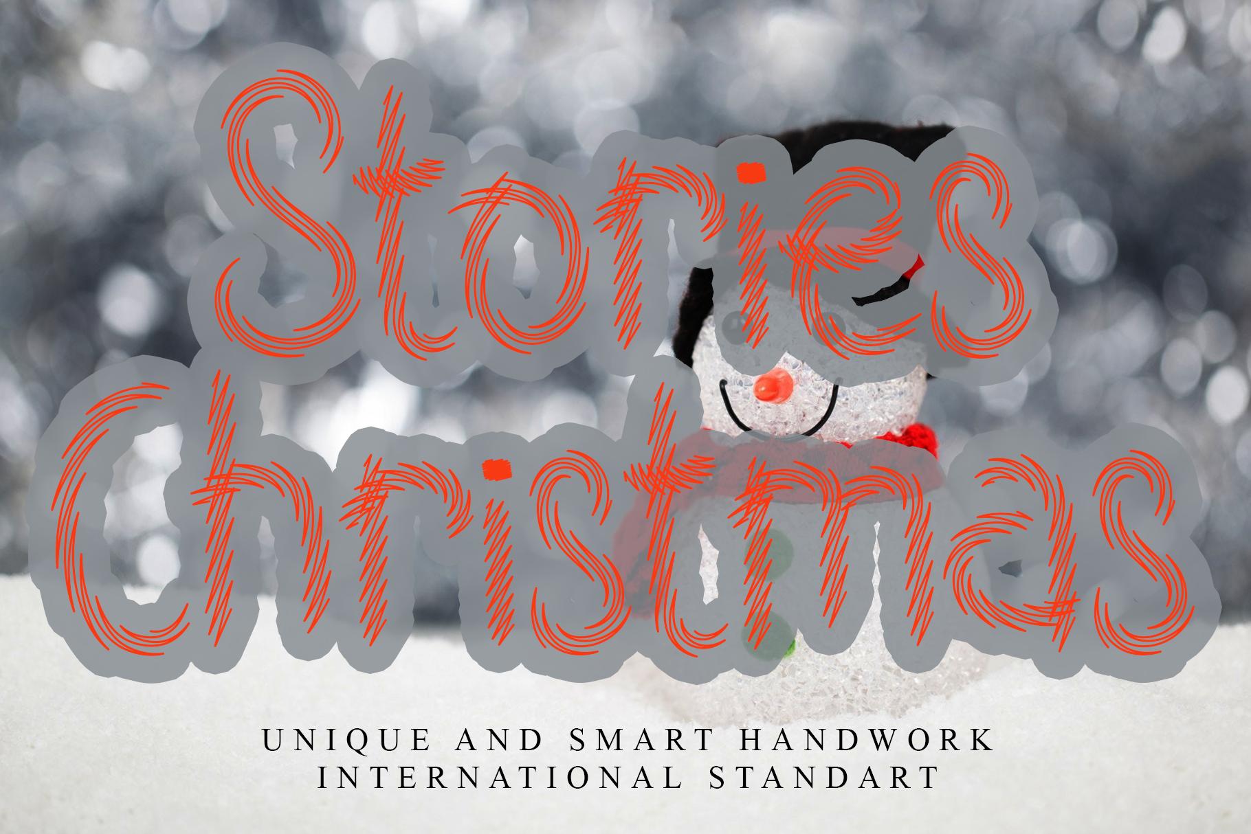 Stories Christmas Font