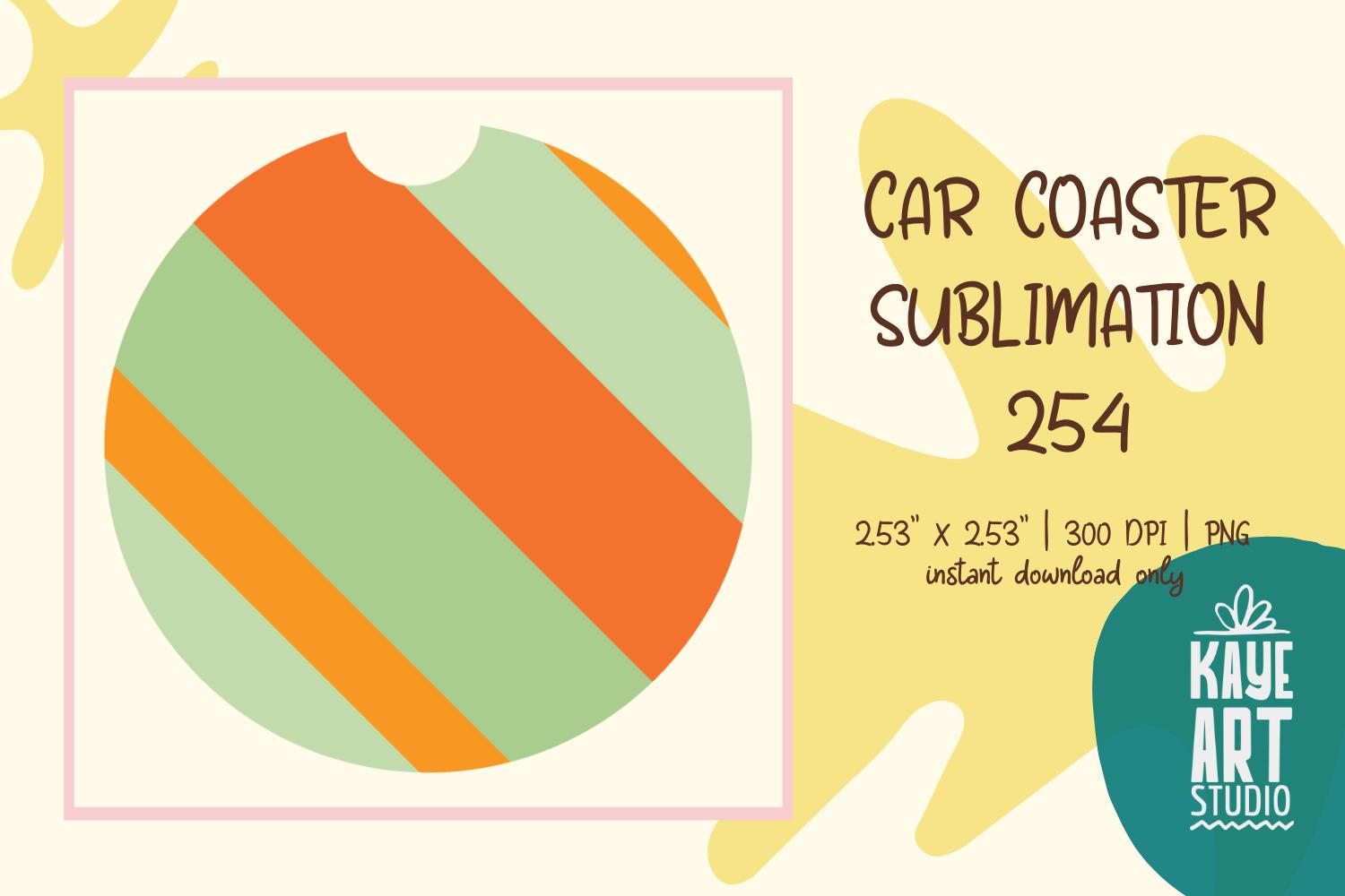 Car Coaster Sublimation PNG 254