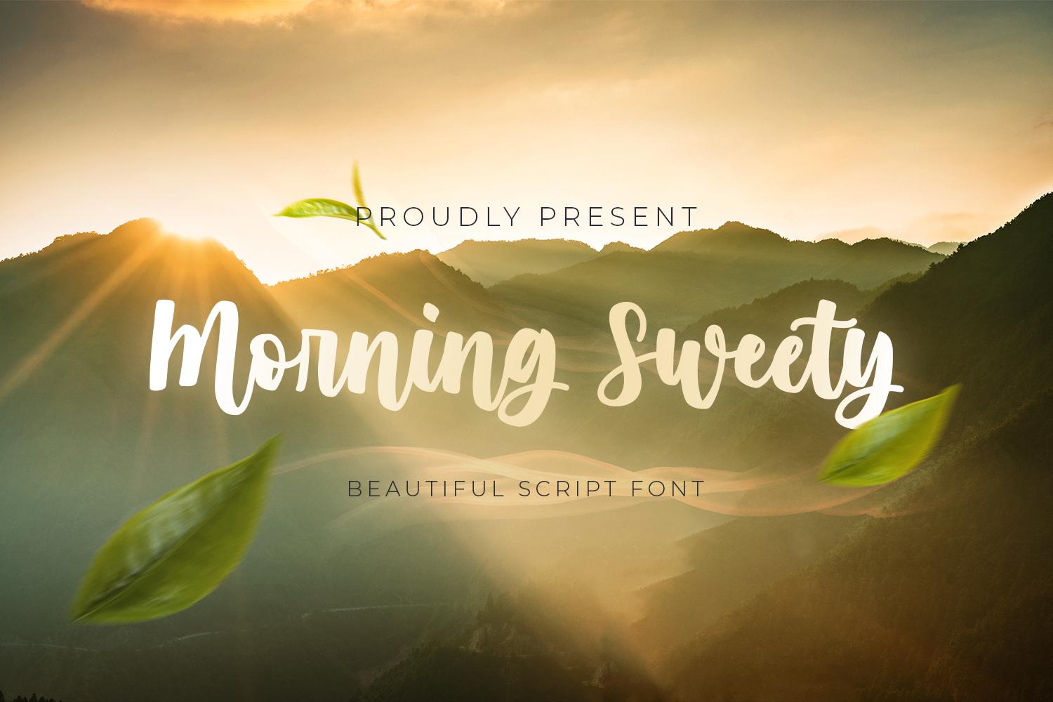 Morning Sweety Font