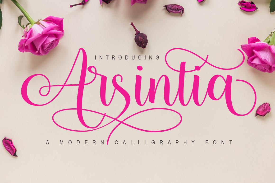 Arsintia Font
