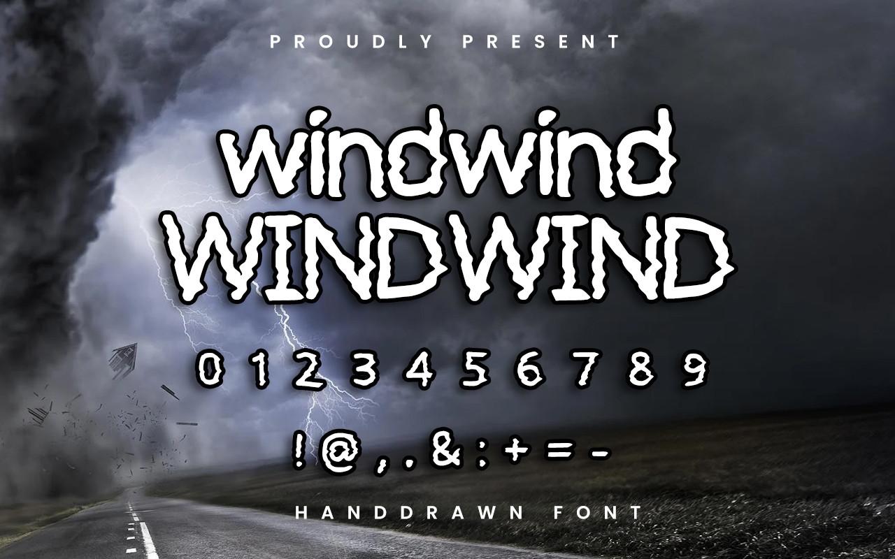 Windwind Font