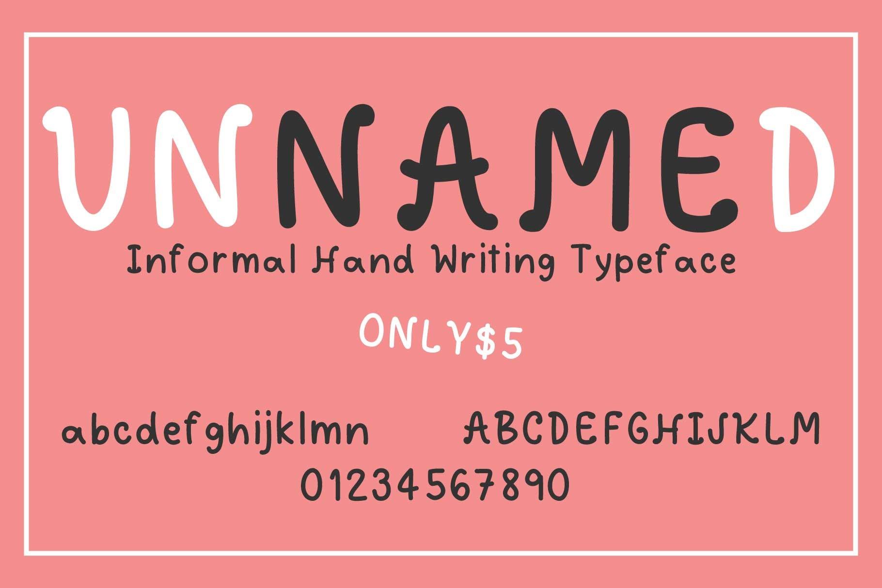 Unnamed Font