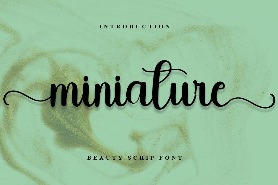 Miniature Font