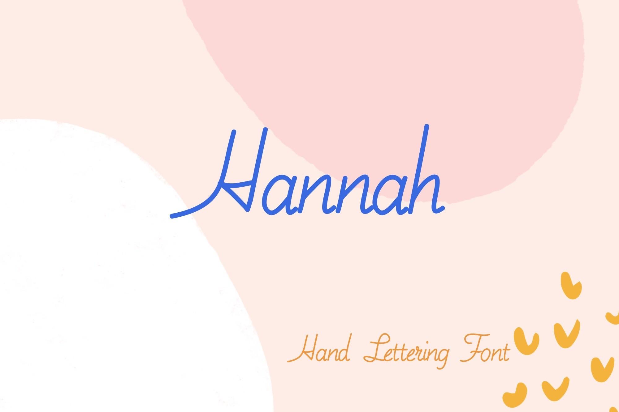 Hannah Font