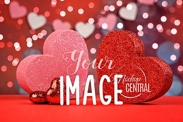 Sparkle Valentine Table Product Mockup