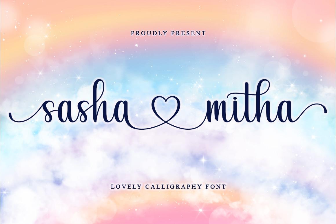 Sashamitha Font